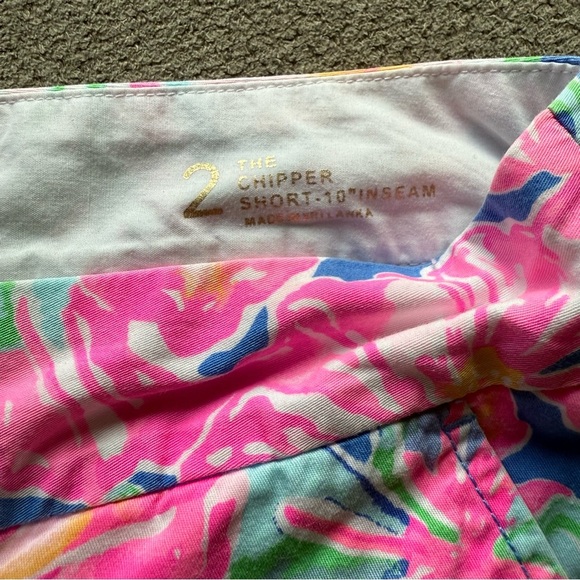 Lilly Pulitzer The Chipper Short 10' Jungle Utopia Size 2 Bermudas shorts - Picture 4 of 8